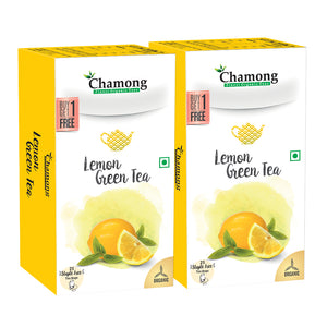 Organic Lemon Green Tea - 50 Regular Tea Bags