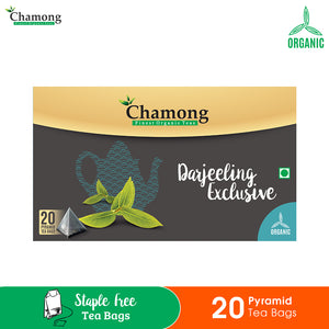 Organic Darjeeling Exclusive Tea - 20 Pyramid Tea Bag