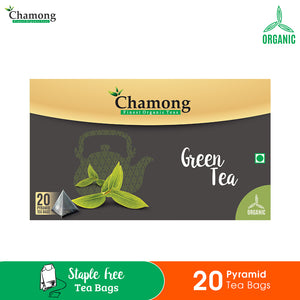 Organic Green Tea - 20 Pyramid Tea Bag
