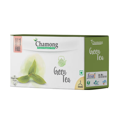 Organic Green Tea Bags - 50 Regular Tea Bags