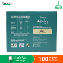 Organic Darjeeling Tea - 100 Regular Tea Bags