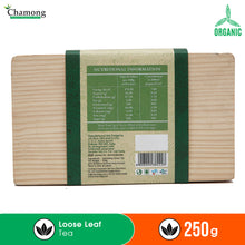 Premium Organic Green Loose Leaf Tea in Pinewood Chestlet 250g