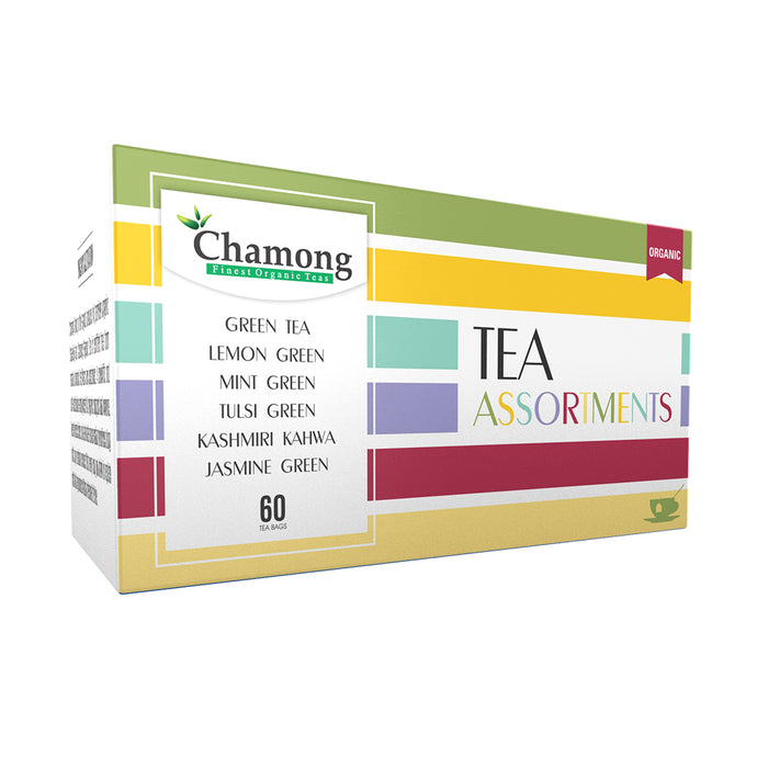 Chamong Assortment Box - 60 Envelope Tea Bags